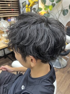 ルーツ くせ毛風ツイストパーマ