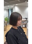 髪質改善ストレート学割丸みショートボブ１０代２０代縮毛矯正