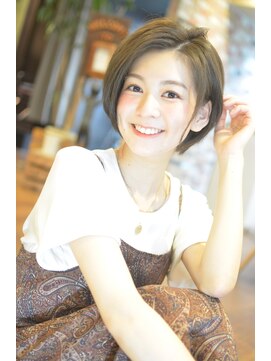 マービー 南浦和(mavie) mavie 素材を活かしたナチュフェミショート☆