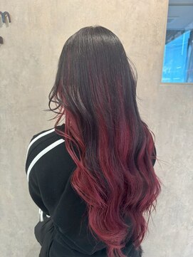 ブリッツ レボ(BLITZ-REVO) イメチェン/ピンクベージュ/アンブレラカラー/前髪/柏駅