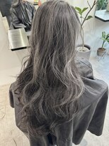 レヴリー(reverie)&nbsp;白髪ぼかしハイライトカラー髪質改善レイヤーカット40代50代