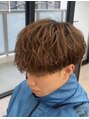 メンズサロン ガウディ 博多店(men's salon Gaudi)&nbsp;軽さと重さに柔らかさと色気を加えたマッシュシャドウパーマ