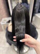 パーマ落としラボ アピッシュ 銀座(apish)&nbsp;パーマ落とし×艶カラーで叶うナチュラル美髪