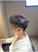 【ルーズパーマ】Men's/リバースセンターパート/木更津