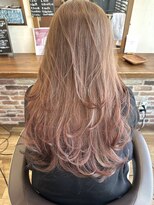 バンビ プライベート サロン(Bambi private salon)&nbsp;レイヤーカット　グラデーションカラー