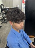 波巻きスパイラルパーマ　静岡駅