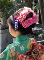 フラッシュ 春日井店&nbsp;七五三で桃割れのスタイルを作りました姪っ子ちゃんです