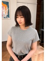 サラ 山口店(SARA)&nbsp;外ハネボブ×シースルーバング