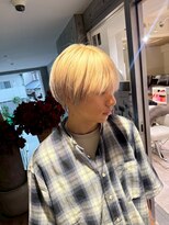 クレア 下北沢(CREA) men's/リバースセンターパート/ニュアンスウルフ/下北沢