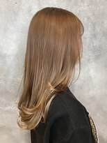 ヘアーサロンソシエ 錦糸町店&nbsp;ウォームゴールデン　ハイトーングロスロング