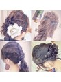 サクラ(SAKURA サクラ ) ヘアアレンジ得意です！大好きです！お気軽にご指名ください♪