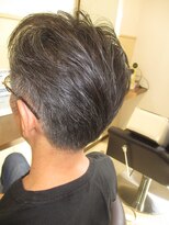 コアフィールフィス(COIFFURE fils)&nbsp;トップのふんわり感をキープするシニアカット
