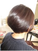 えりあしスッキリ艶ボブ