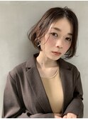 【mee.】ブチ　毛先ボブパーマ