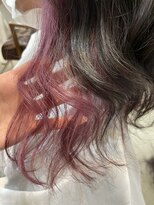 ラ メール ヘア デザイン(La mer HAIR DESIGN)&nbsp;インナーカラー★ピンクパープル