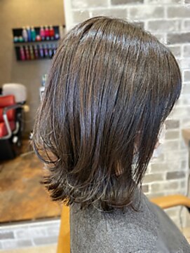 シェイプスヘアデザイン 上三川店(Shape's hair design) ミディアムウルフ