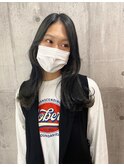 インナーカラー ベージュ