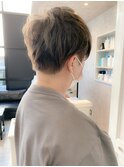 福山市ショートヘア人気Caary気になる刈り上げハンサムショート