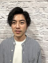 グレイスフル バーバープラチナム 六本木店(Graceful Barber platinum)&nbsp;ツイストスパイラル/ツーブロック/73パート/前下がりマッシュ