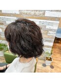 レイヤーボブ×スパイラルミックスパーマ