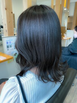 アンド(and) カラーエステ×シアーアッシュグレージュ