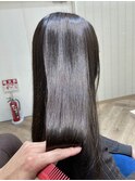 髪質改善×艶髪×潤い×光沢×同時施術×ケアカラー×似合わせ
