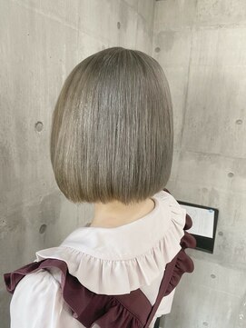 ワンズクロエ 原宿店(ONE's Chloe) グレージュ/ショコラベージュ/ボブルフ/ベビーバング/原宿駅