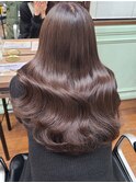 ヨシンモリエギョモリ韓国巻き韓国ヘア艶髪ブラウンカラー