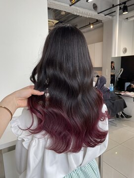 アライブ ハラジュク(ALIVE harajuku) 【ALIVE yu-ki 自然な繋がりのグラデーションカラー】