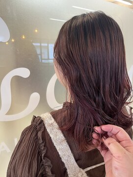 ヘアースペースブルーム ヒーロー 園田店(HAIR SPACE BLOOM hero) 【園田】ピンクブラウン