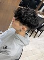 オムヘアー (HOMME HAIR) [スペインカール] フェードスタイルと相性◎朝のセット3分です！