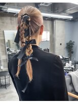 ノード(NODO)&nbsp;【お呼ばれアレンジ】ツインポニー