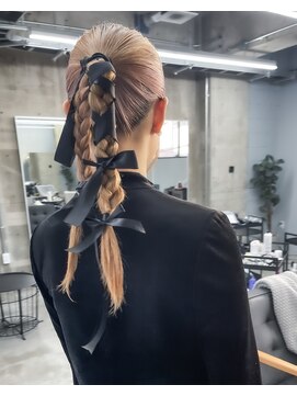 ノード(NODO) 【お呼ばれアレンジ】ツインポニー