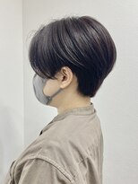 ランプ(Lamp) くびレイヤーグレーベージュニュアンスカラー白髪染め白髪ぼかし