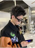 スパイキーショート/短髪パーマ/ピンパーマ【丸山武志】
