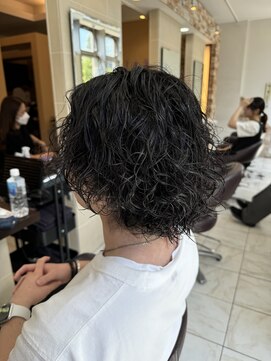 アルターリアン(aL ter LieN) アッシュブラック/カルマパーマ/ベリーショート/[千葉駅]宮野翔