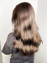 アースモード 亀戸店(EARTH Mode)&nbsp;縮毛矯正ロング♪コスメストレート髪質改善ココアベージュ