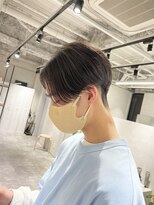 キートス(Kiitos)&nbsp;センターパート　ナチュラルパーマ