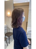 トータルビューティー クレド(TOTAL BEAUTY Credo byHAIR TIME)&nbsp;インナーパープルカラー