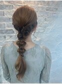 【Luccica PARIS sayumi】あみおろしお呼ばれアレンジ
