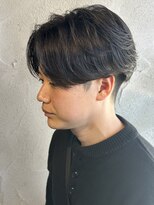 ニアウ 高崎店(Niau)&nbsp;センターパートニュアンスパーマメンズパーマカルマパーマ高崎