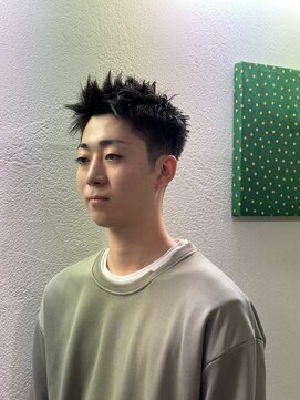 ボイスバーバー 百万遍店(VOICE BARBER) スパイキショート