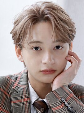 オーシャントーキョー サニー 原宿(OCEAN TOKYO Sunny) フェザーパーマ韓国ヘア韓国マッシュセンターパートパーマ毛流れ