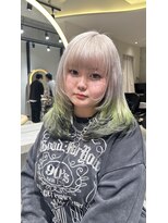 ロンド レア 天神大名店(Lond Le’a) メルティカラー/ウェーブミディアム /似合わせカットスタイル