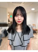 Hair by ryu【　韓国レイヤー　シースルーバング　イメチェン】