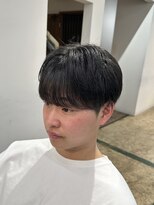 ザデイ カットアンドカルチャーショップ(THE DAY CUT&CULTURE SHOP)&nbsp;シースルーマッシュ[メンズカット/眉毛/パーマ]