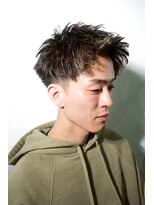 ヒロギンザバーバーショップ 大宮店(HIRO GINZA BARBER SHOP) ツーブロックスパイキーショート