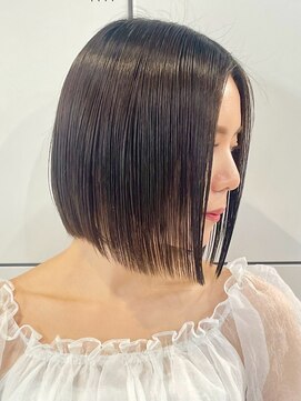 プルーヴ 秋葉原(prove) 30代40代大人女性/前髪ありショートボブ/ショートヘア/髪質改善