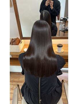 髪質改善ストレート