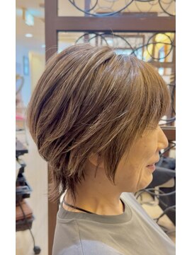 エムスリーヘアー 西千葉店(Mlll HAIR) 20.30.40.50代にオススメ　ショートスタイル